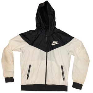 Nike Black and White Windbreaker